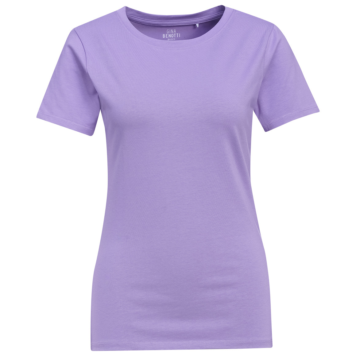 Damen T-Shirt mit Rundhalsausschnitt