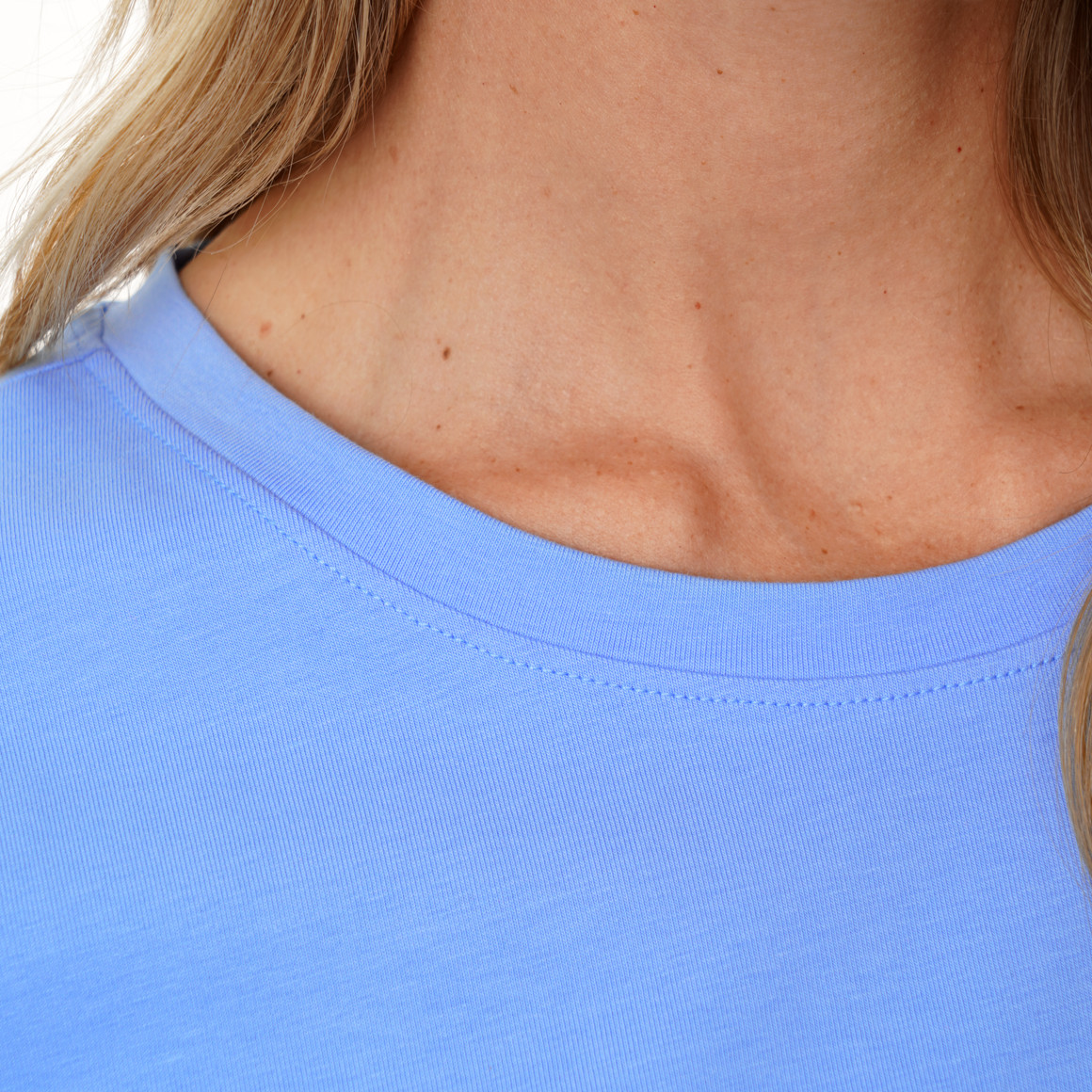 Damen T-Shirt mit Rundhalsausschnitt