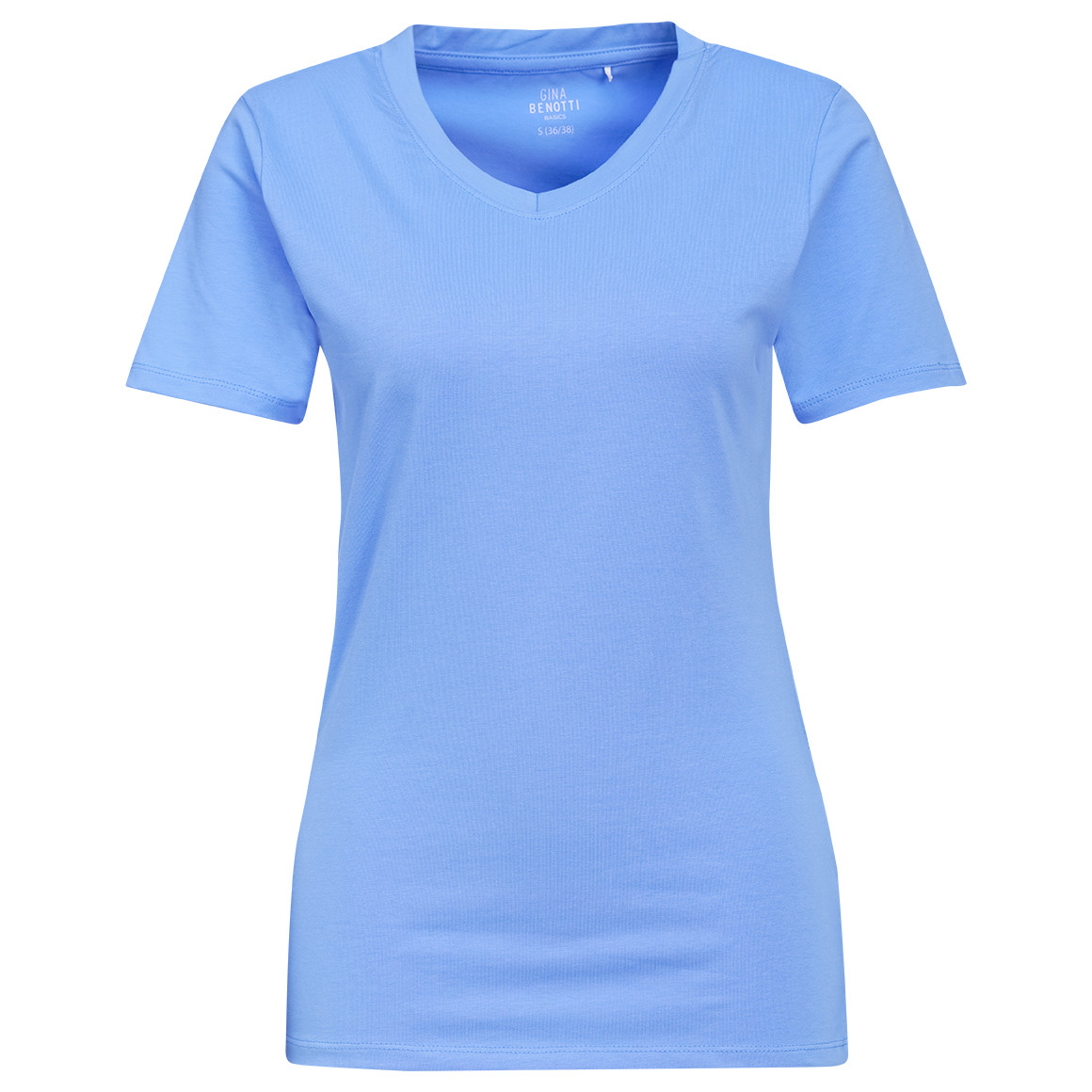 Damen T-Shirt mit V-Ausschnitt