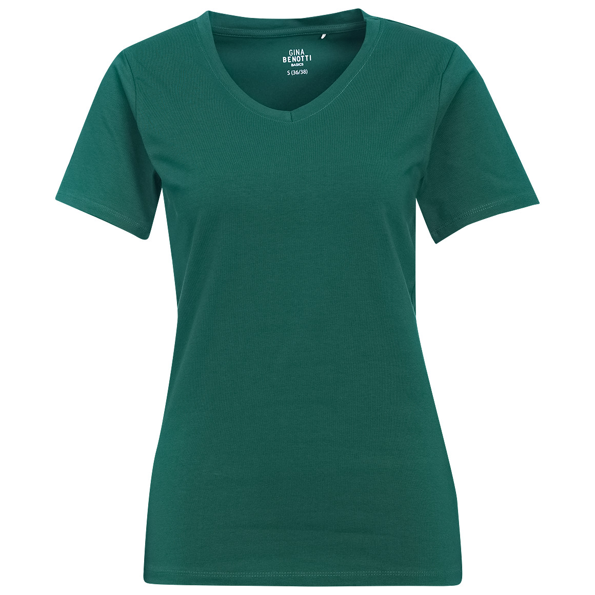 Damen T-Shirt mit V-Ausschnitt