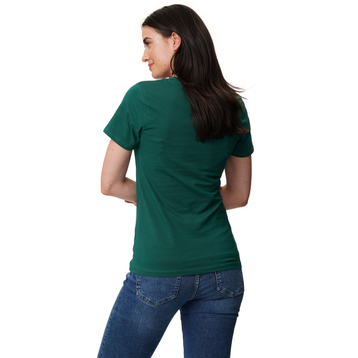 Damen T-Shirt mit V-Ausschnitt