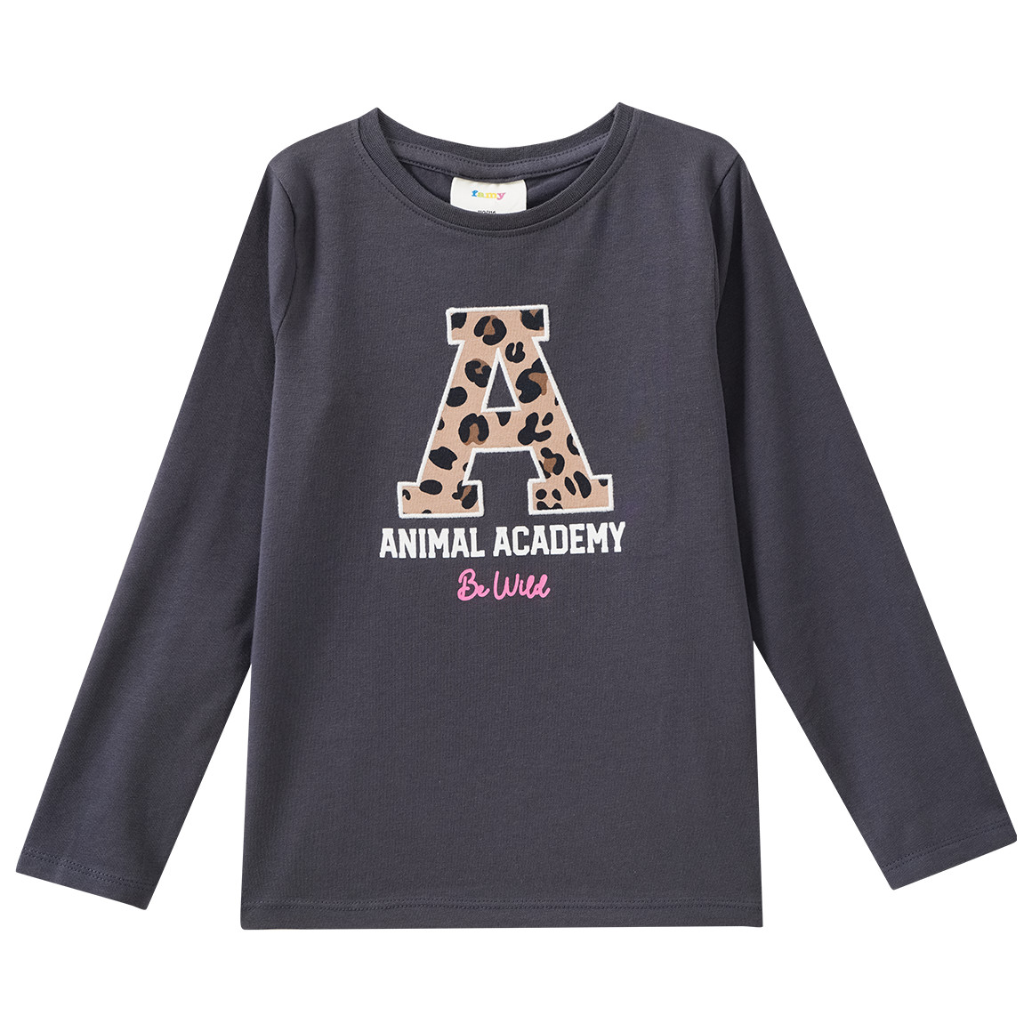 2 Mädchen Langarmshirts im Set