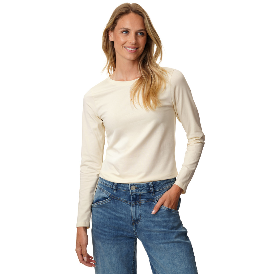 Dames-shirt met lange mouwen