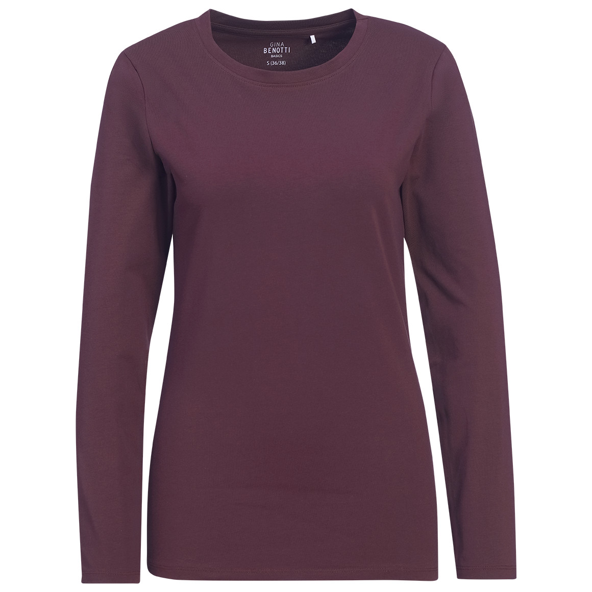 Damen Langarmshirt mit Bio-Baumwolle