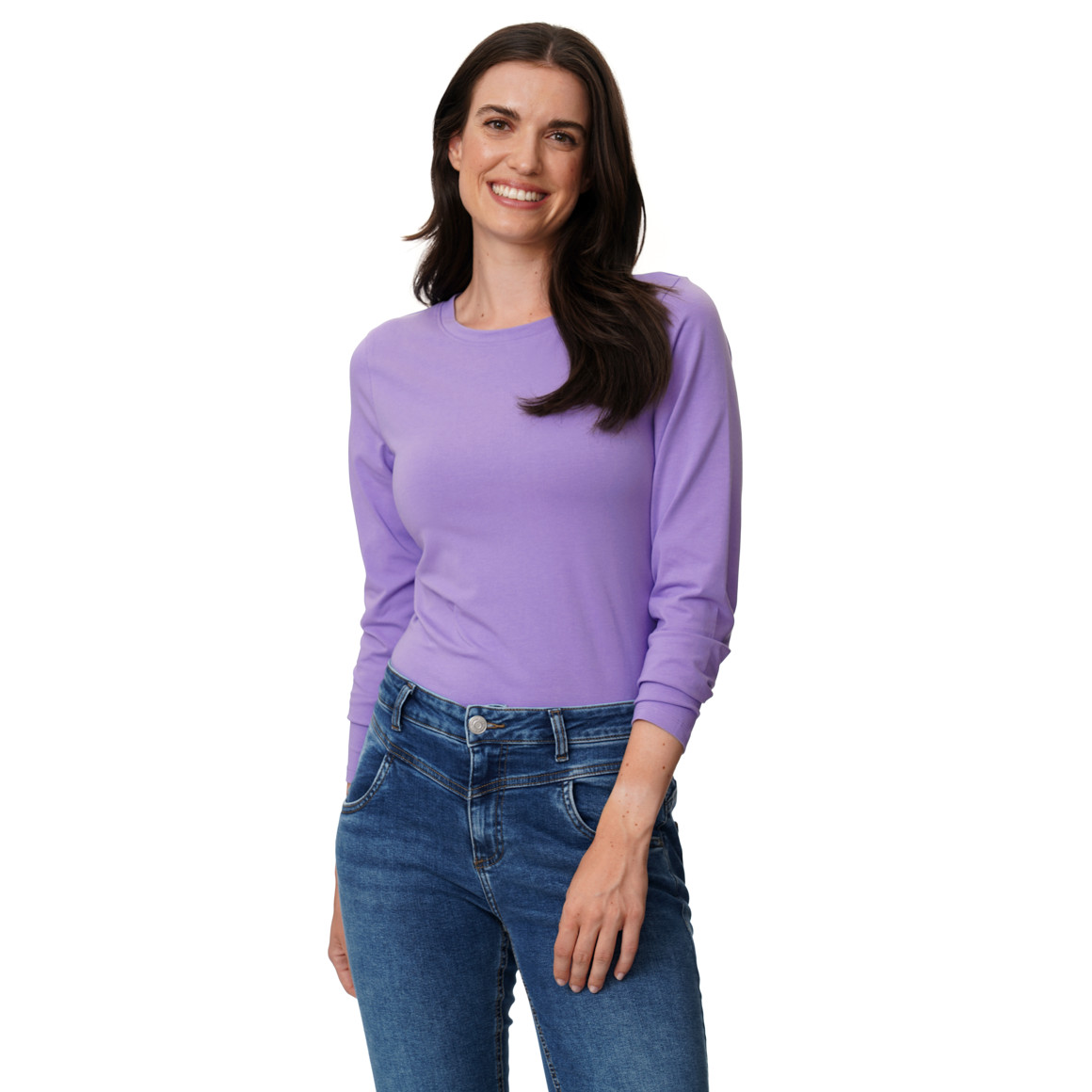 Dames-shirt met lange mouwen