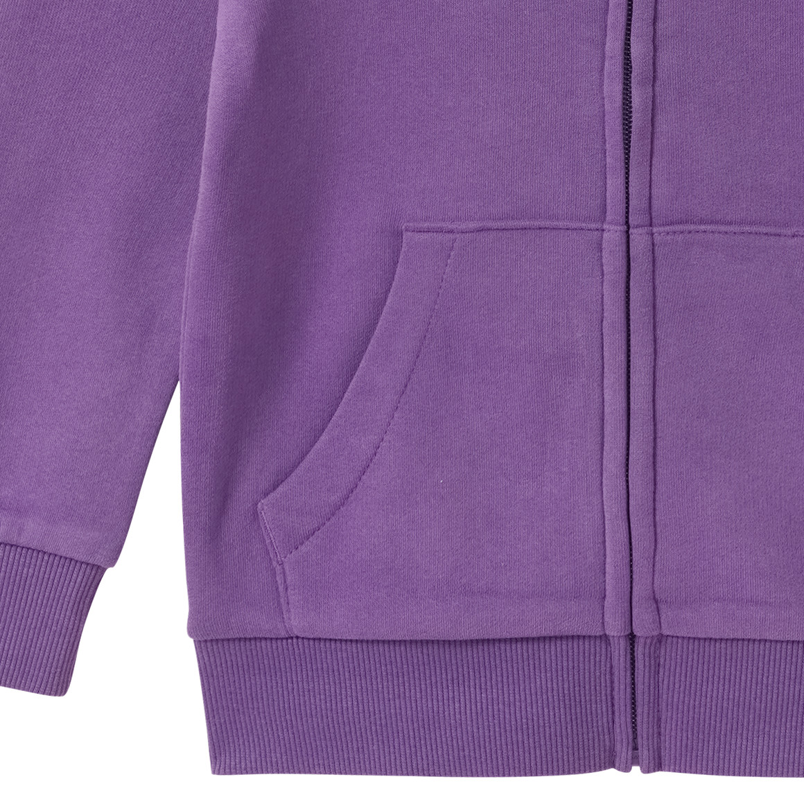 Mädchen Sweatjacke im Basic-Look