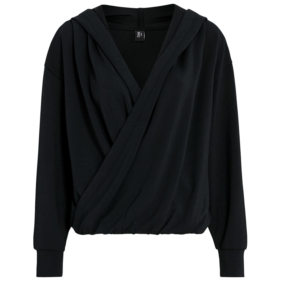 Damen Sport-Sweatshirt in Wickeloptik