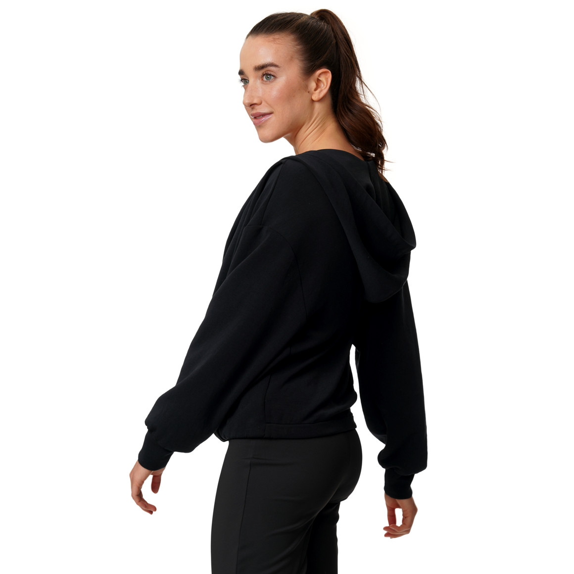 Damen Sport-Sweatshirt in Wickeloptik