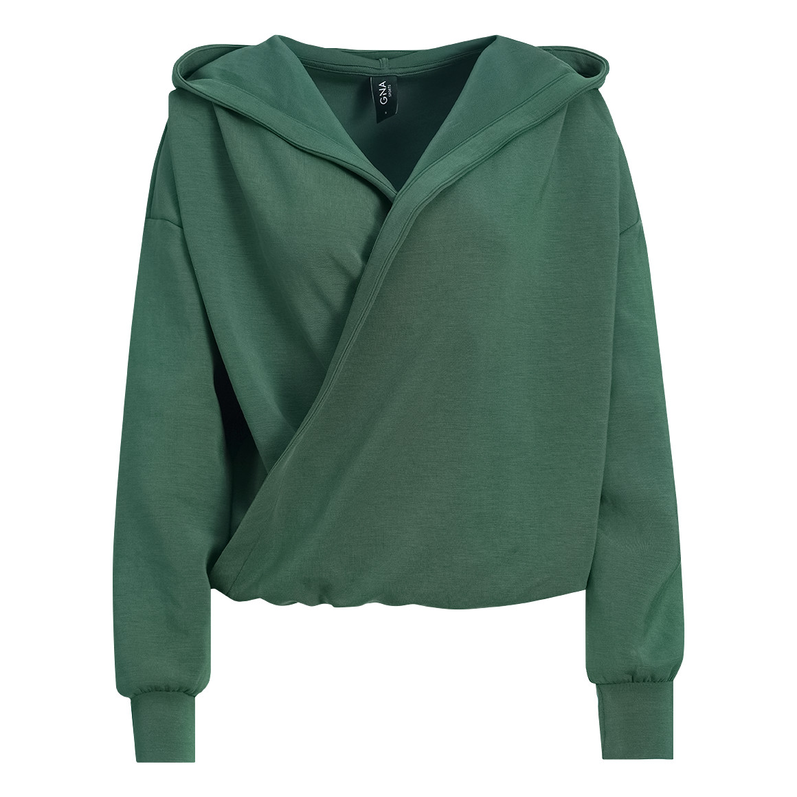 Damen Sport-Sweatshirt in Wickeloptik