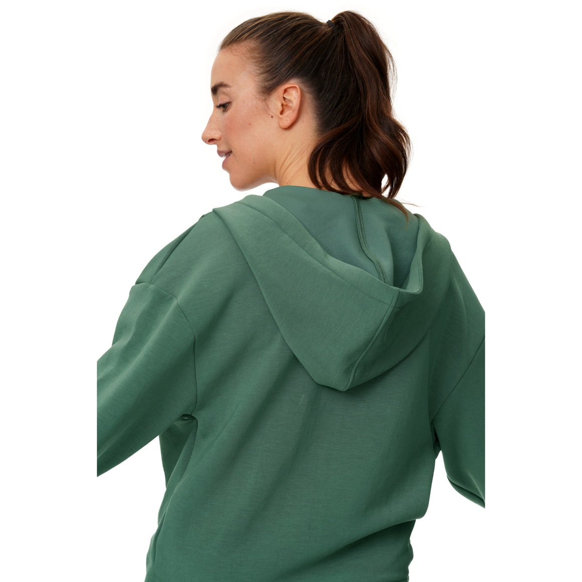 Damen Sport-Sweatshirt in Wickeloptik
