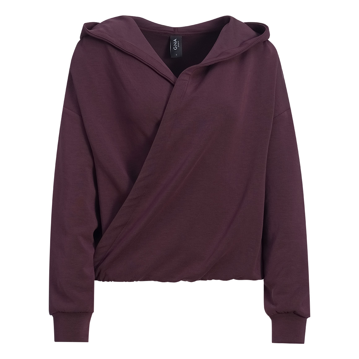 Damen Sport-Sweatshirt in Wickeloptik