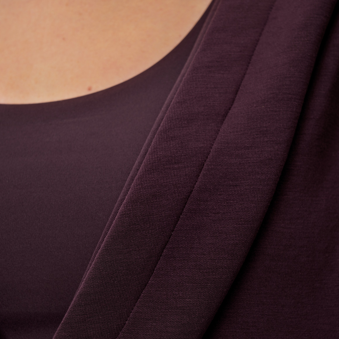 Damen Sport-Sweatshirt in Wickeloptik
