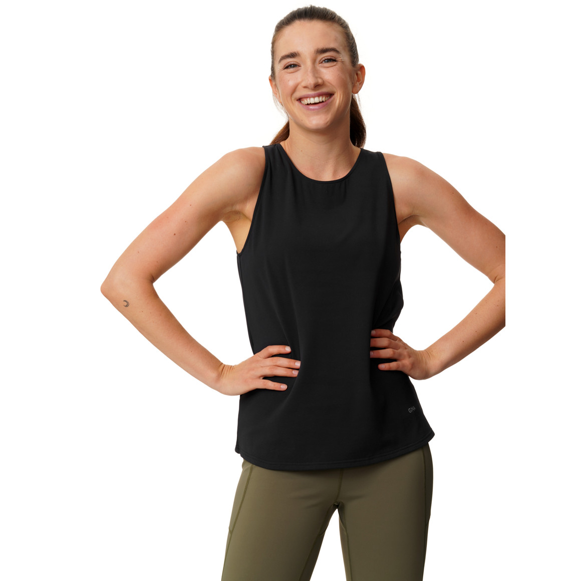 Damen Sport-Top unifarben