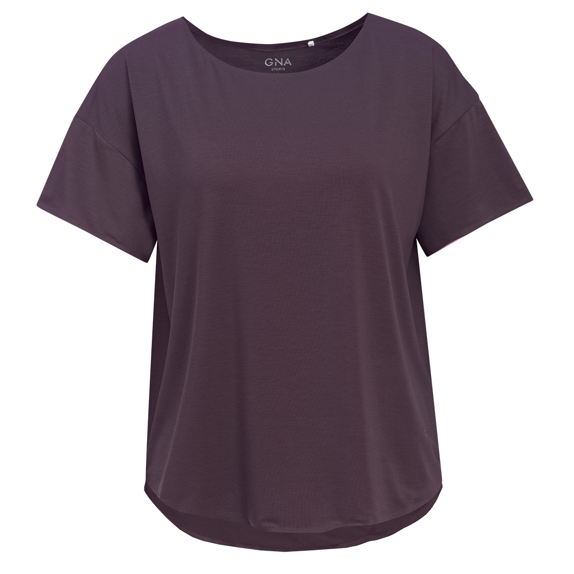 Damen Sport T-Shirt unifarben