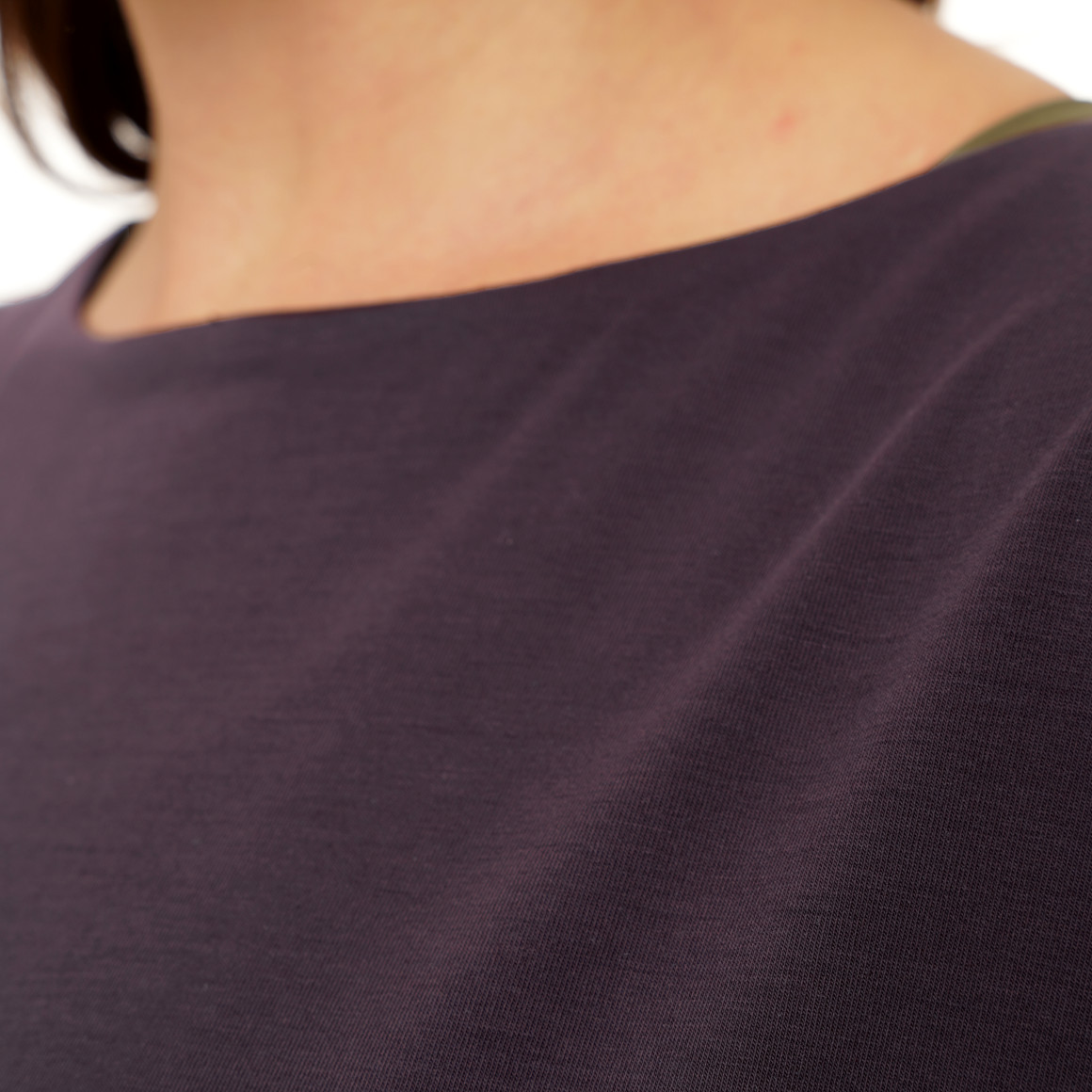 Damen Sport T-Shirt unifarben