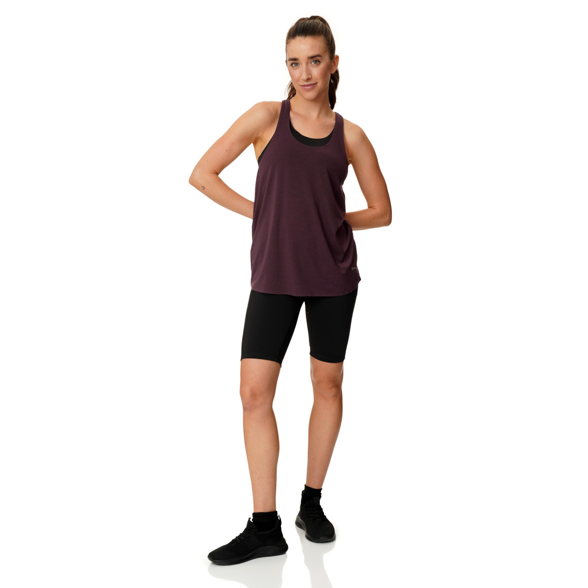 Damen Sport-Top unifarben