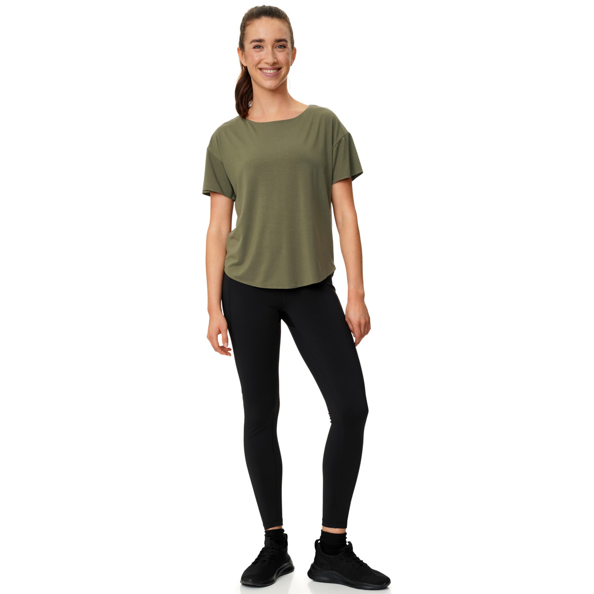 Damen Sport-Leggings mit Taschen