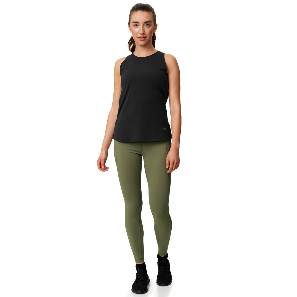 Damen Sport-Leggings mit Taschen