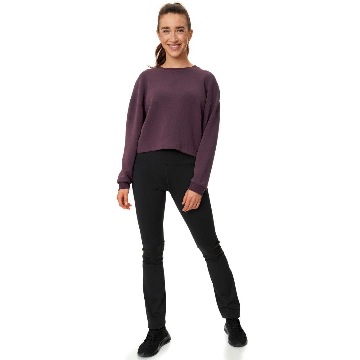 Damen Sport-Leggings mit Schlag