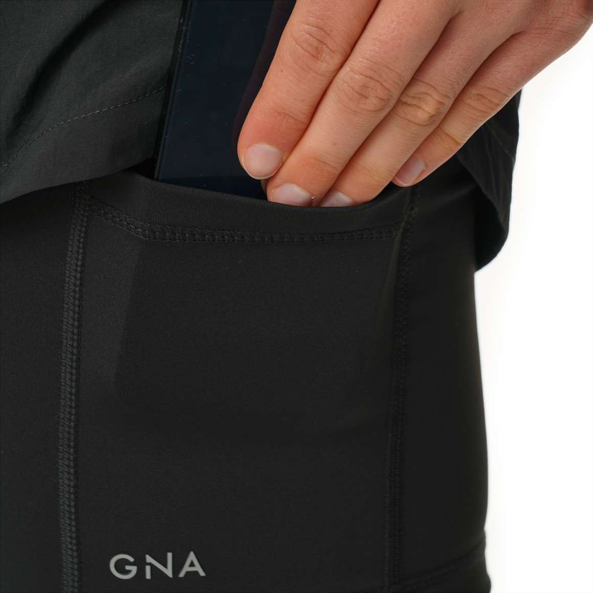 Damen Sport-Shorts zweilagig