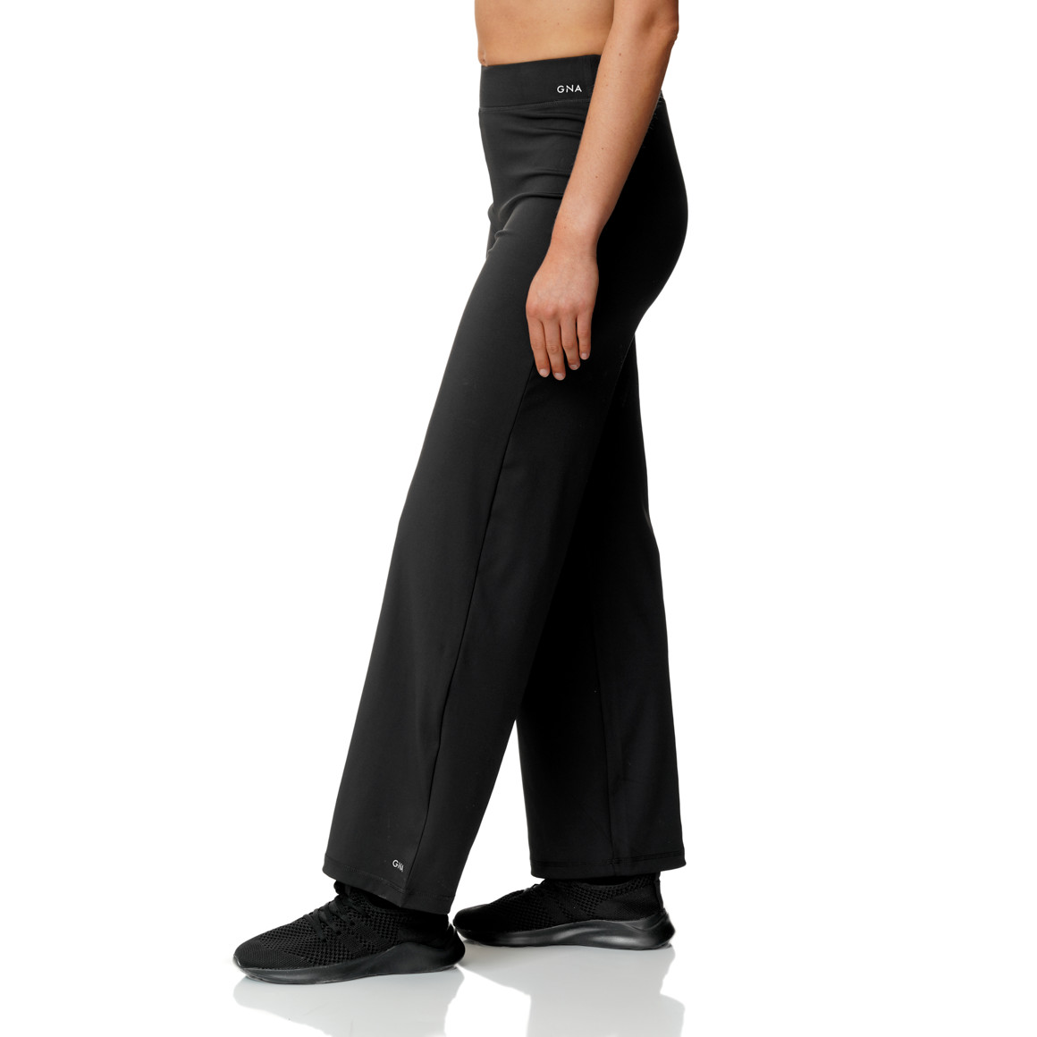 Damen Flared-Leggings unifarben
