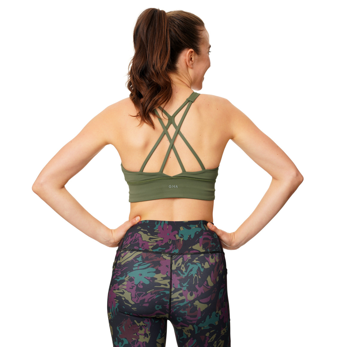 Damen Sport-Bustier mit herausnehmbaren Pads 
