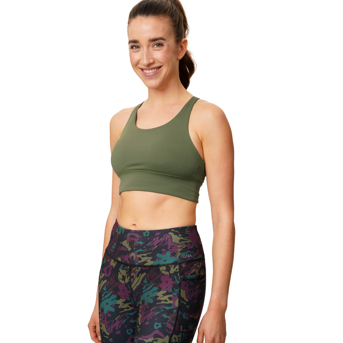 Damen Sport-Bustier mit herausnehmbaren Pads 