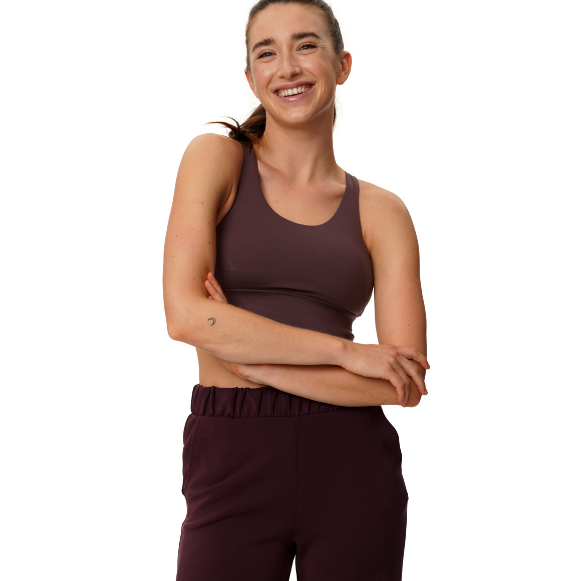 Damen Sport-Bustier mit herausnehmbaren Pads 