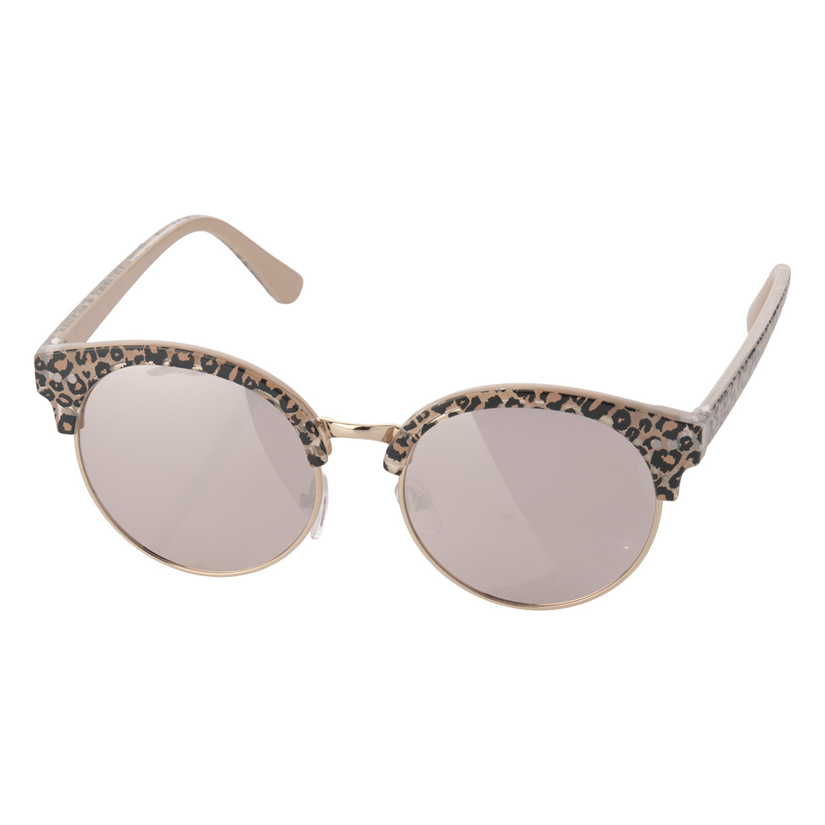 Mädchen Sonnenbrille mit Leo-Print
