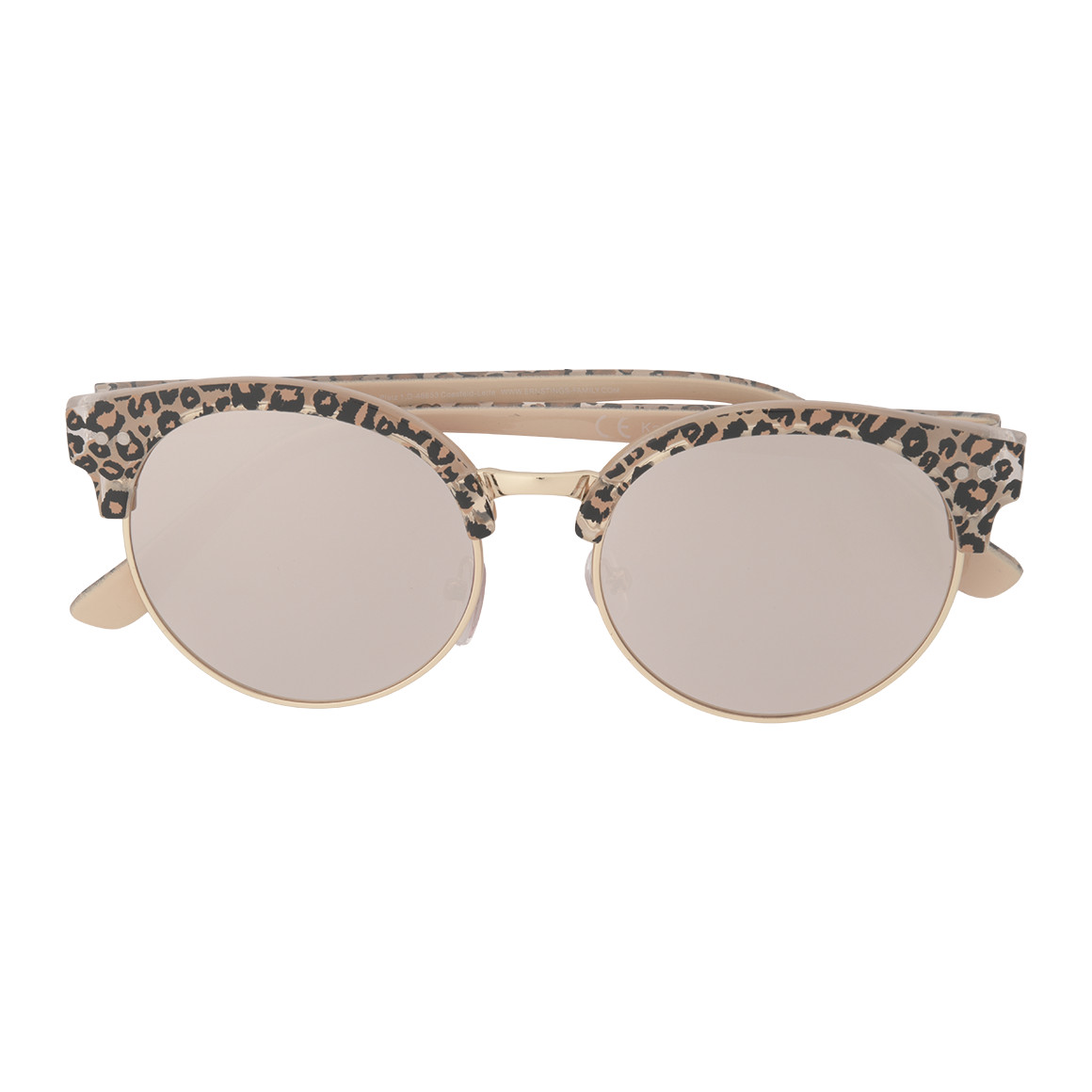 Mädchen Sonnenbrille mit Leo-Print