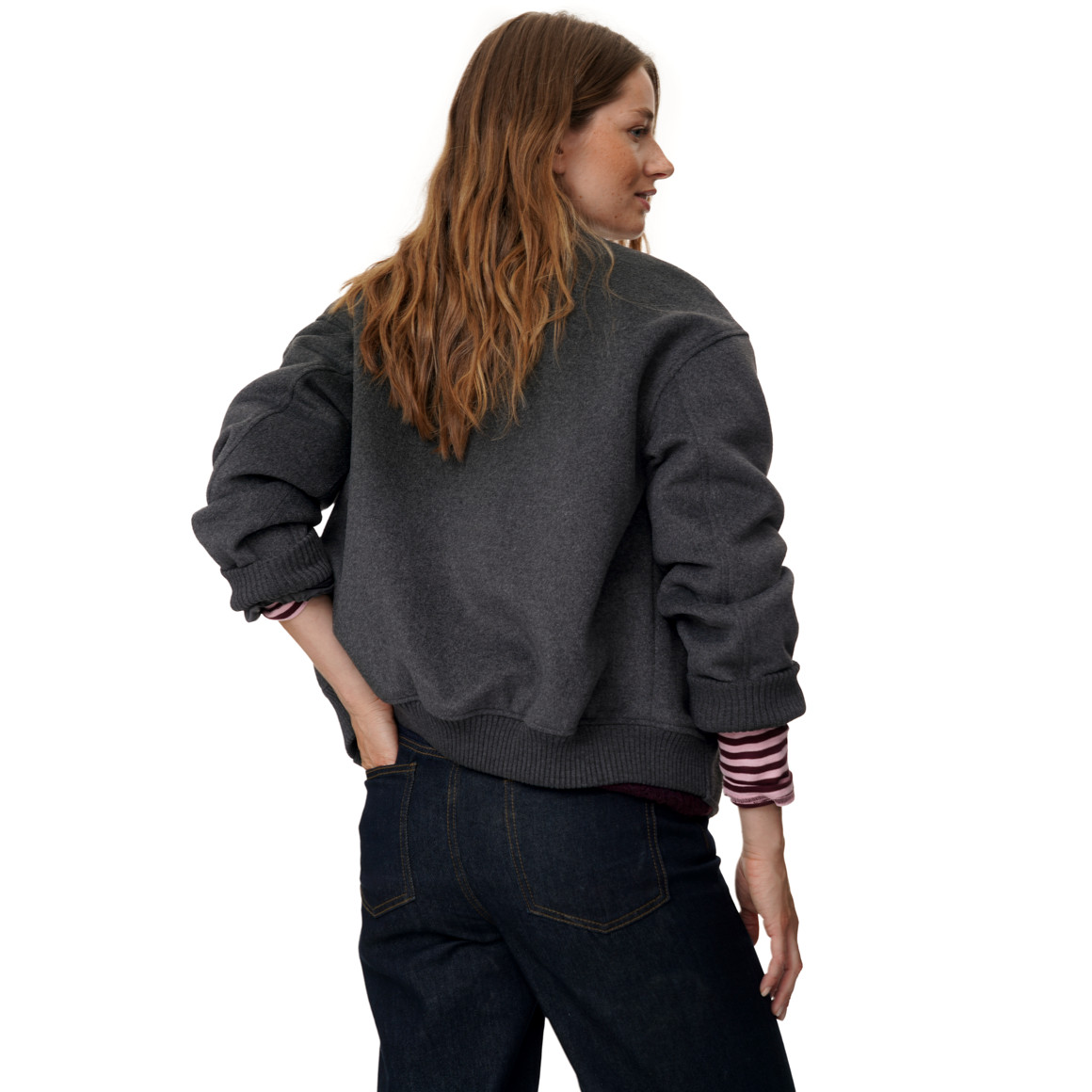 Damen Blouson mit Woll-Anteil