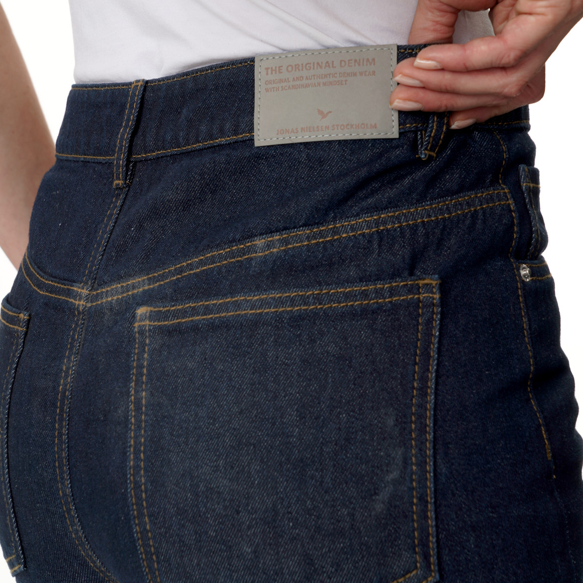 Damen Wide-Leg-Jeans aus Bio-Baumwolle