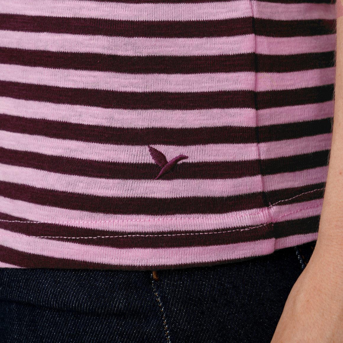 Damen Langarmshirt im Streifen-Look