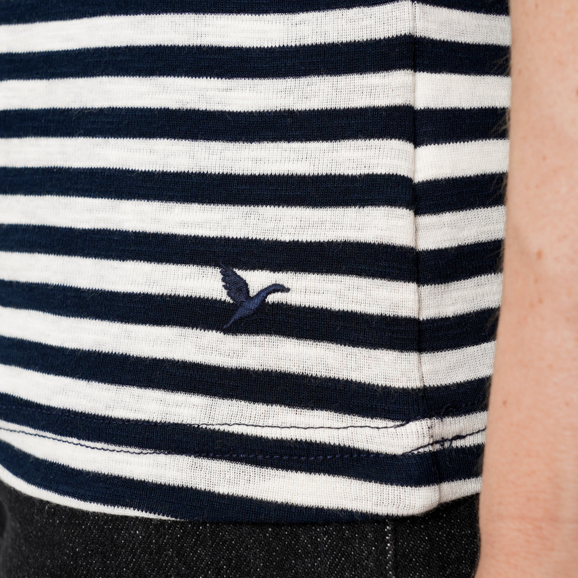 Damen Langarmshirt im Streifen-Look
