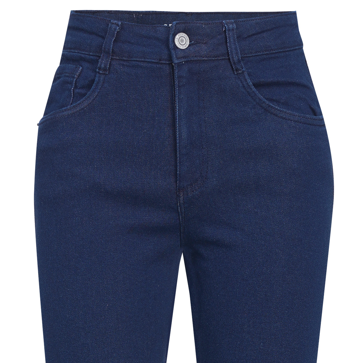 Damen Mom-Jeans mit Used-Waschung