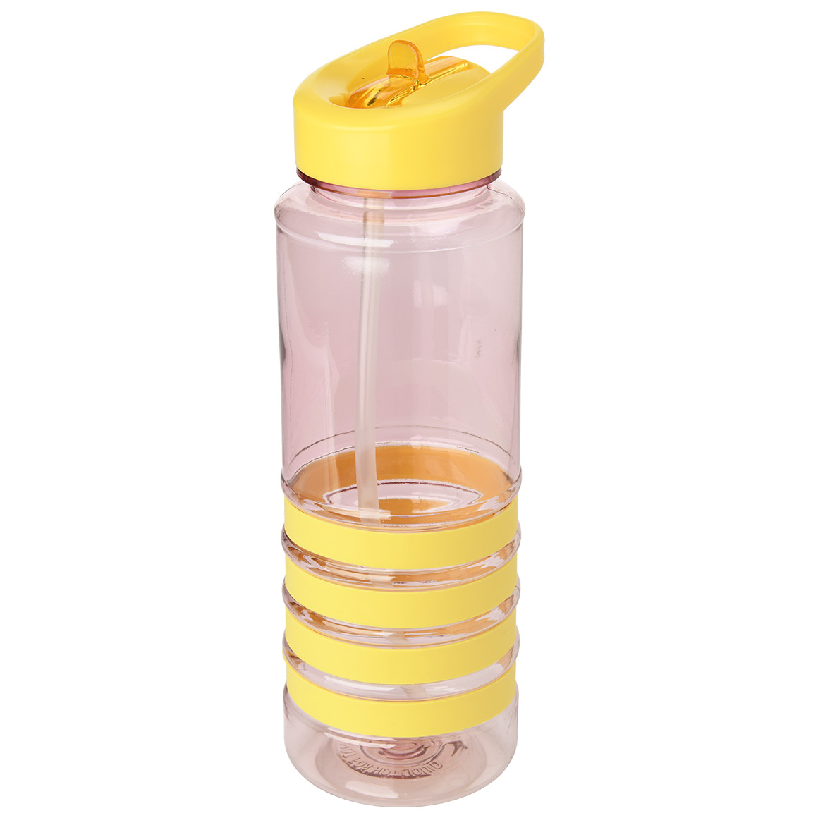 Trinkflasche mit Strohhalm