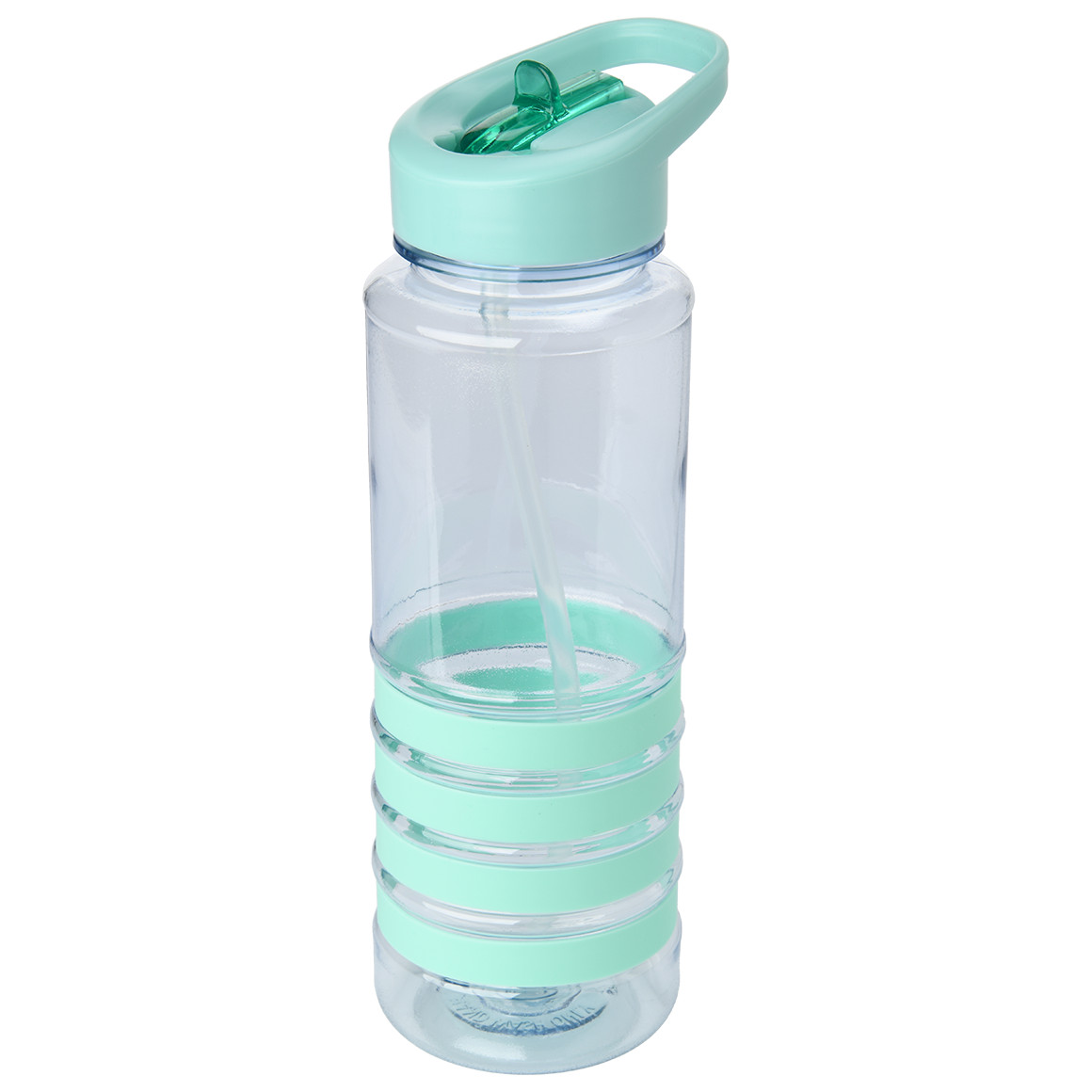 Trinkflasche mit Strohhalm