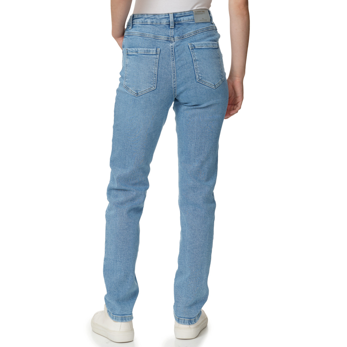 Damen Jeans mit Used-Waschung