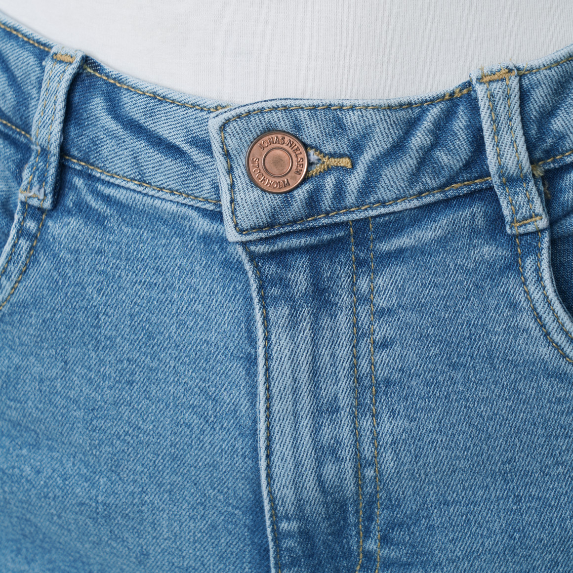 Damen Jeans mit Used-Waschung