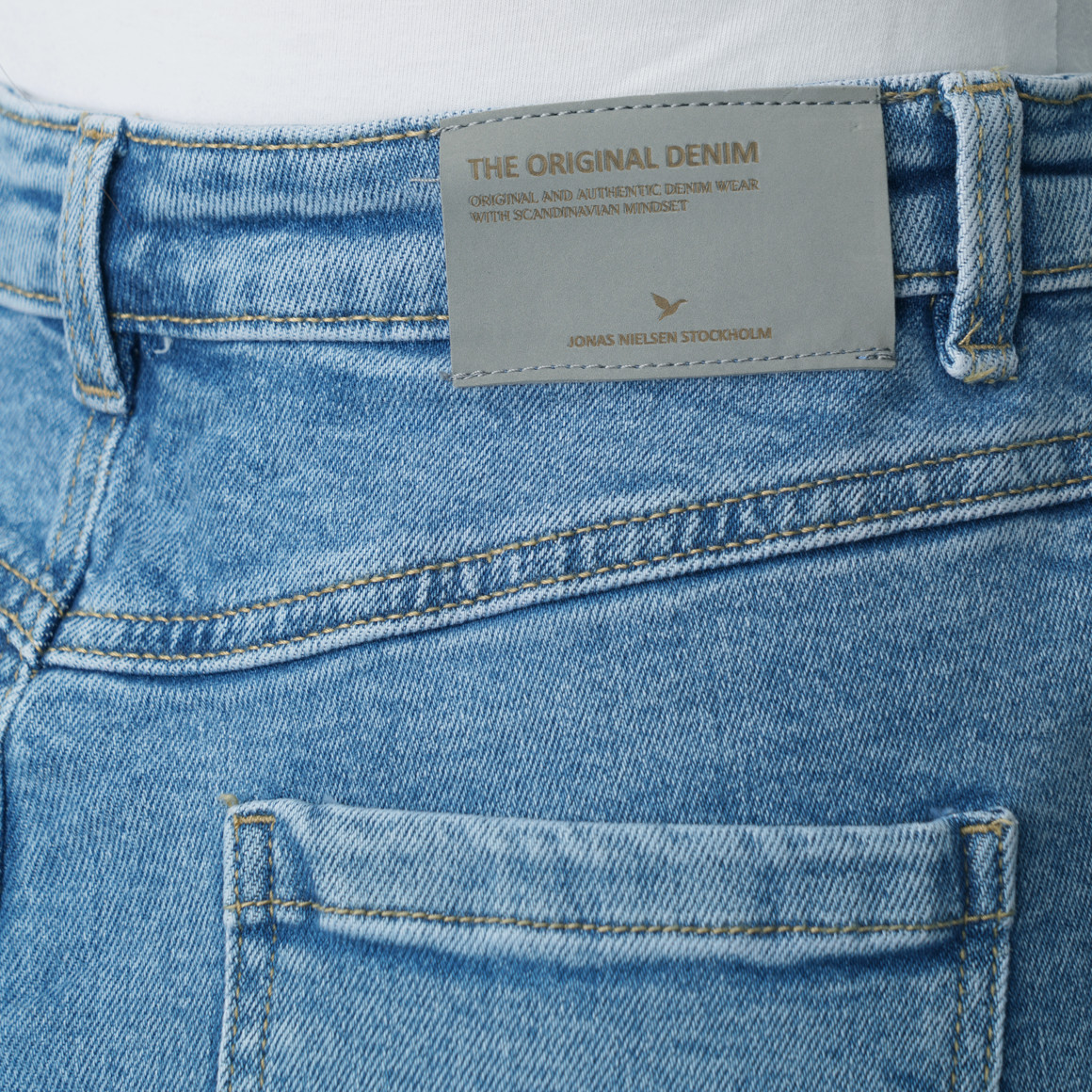 Damen Jeans mit Used-Waschung