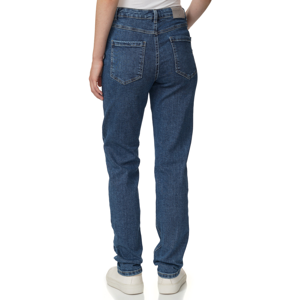 Damen Jeans mit Used-Waschung