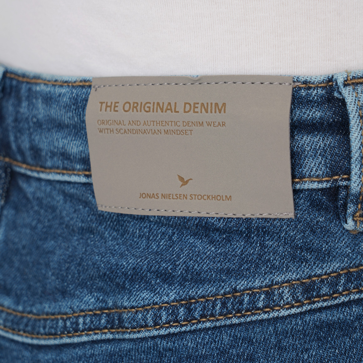 Damen Jeans mit Used-Waschung