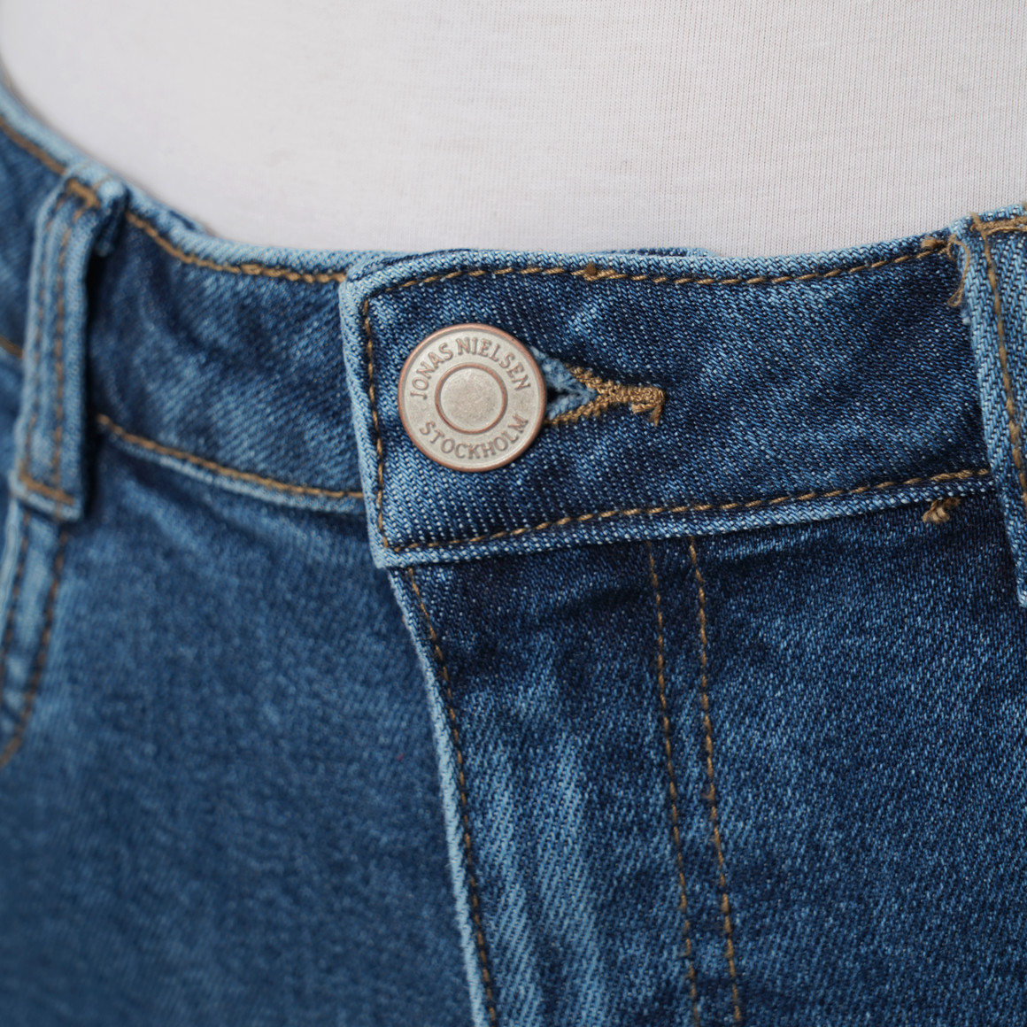 Damen Jeans mit Used-Waschung