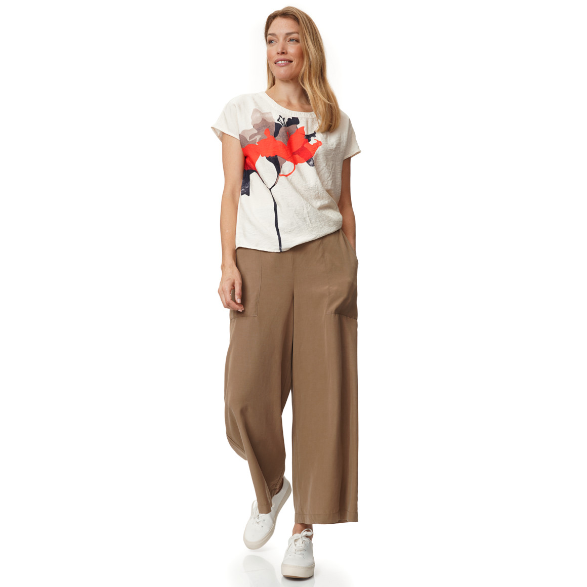 Damen Bluse mit Print