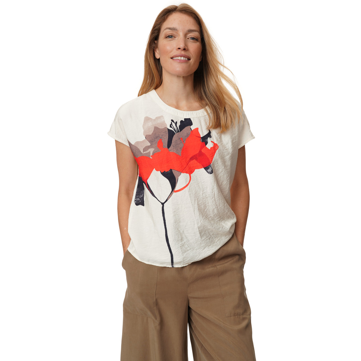 Damen Bluse mit Print