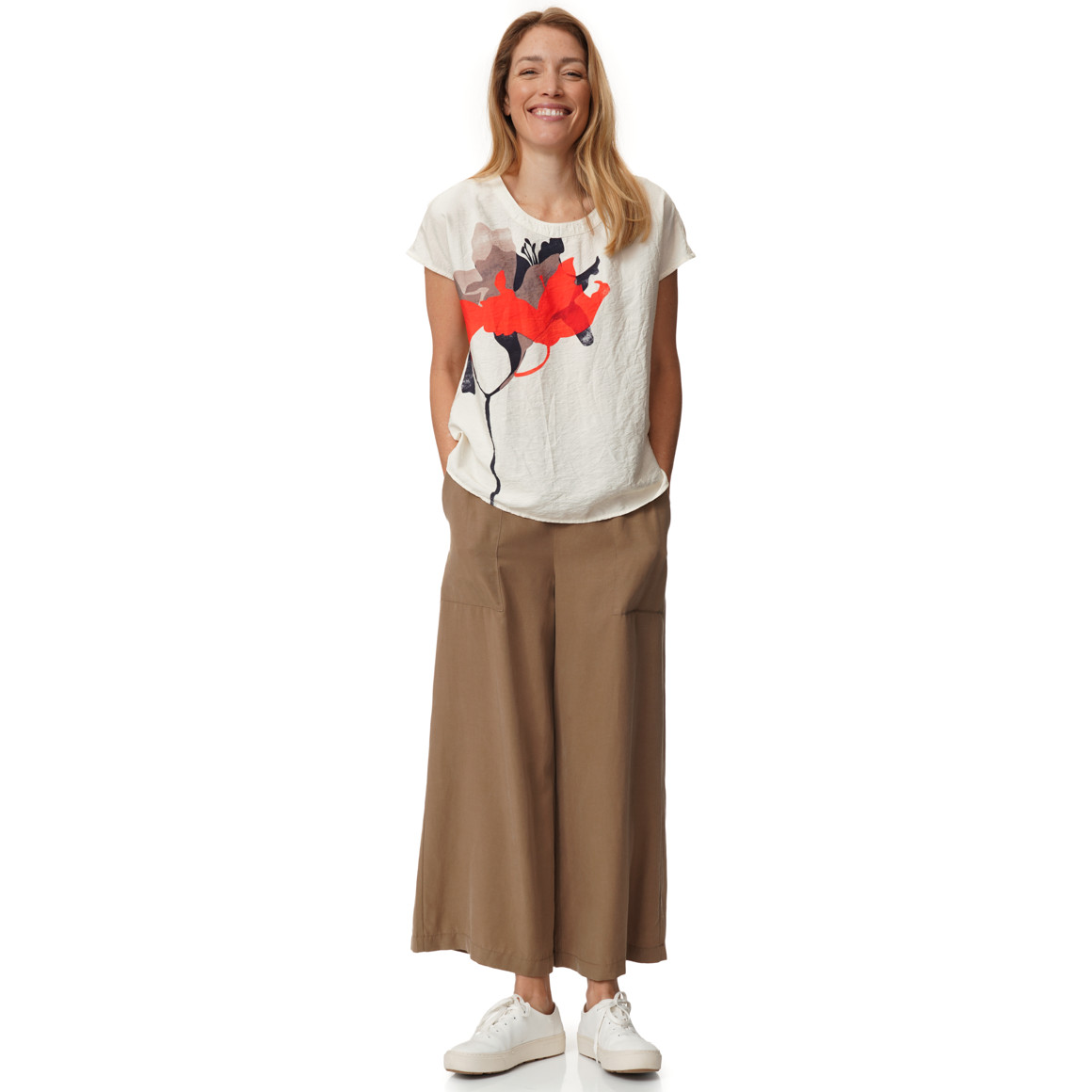 Damen Bluse mit Print