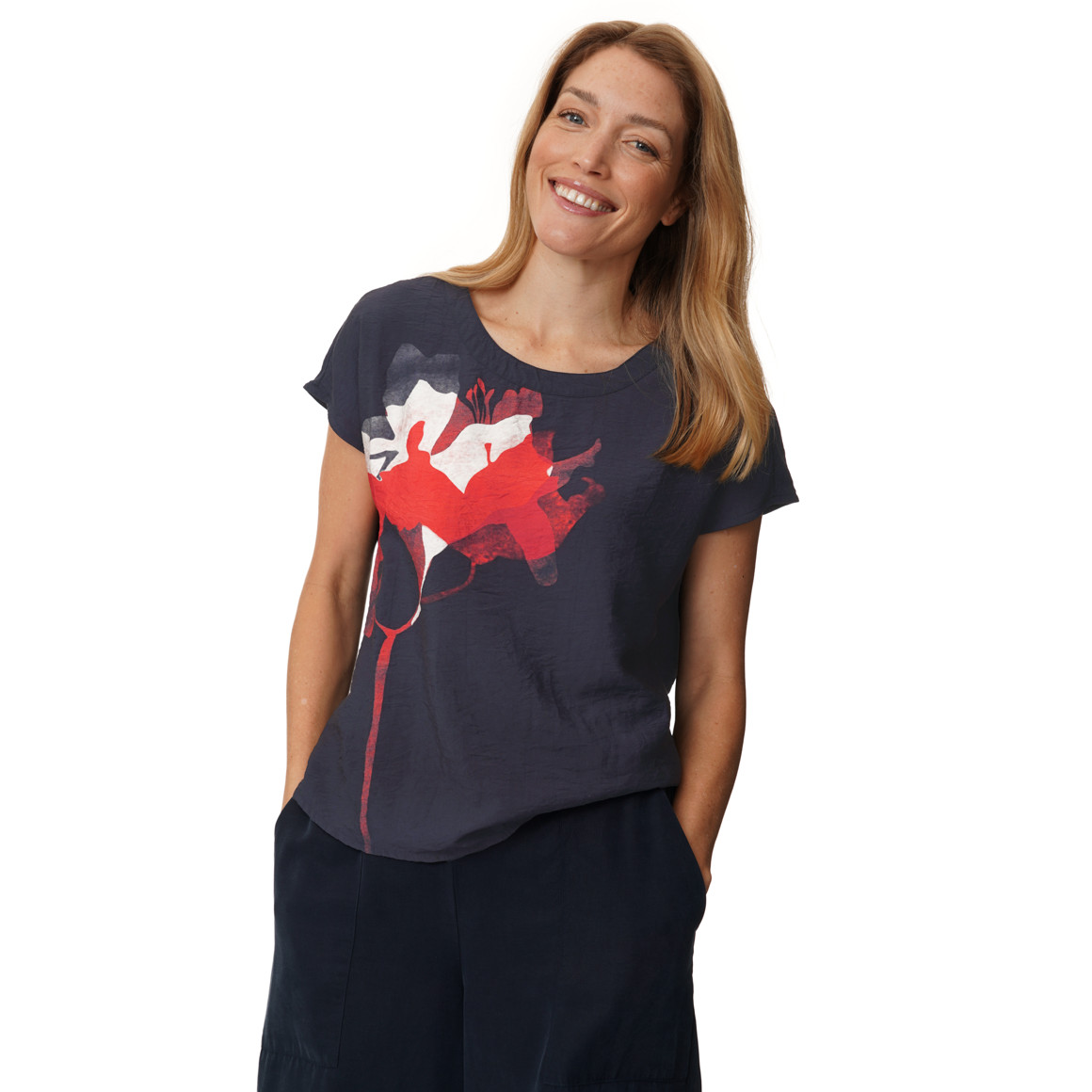 Damen Bluse mit Print