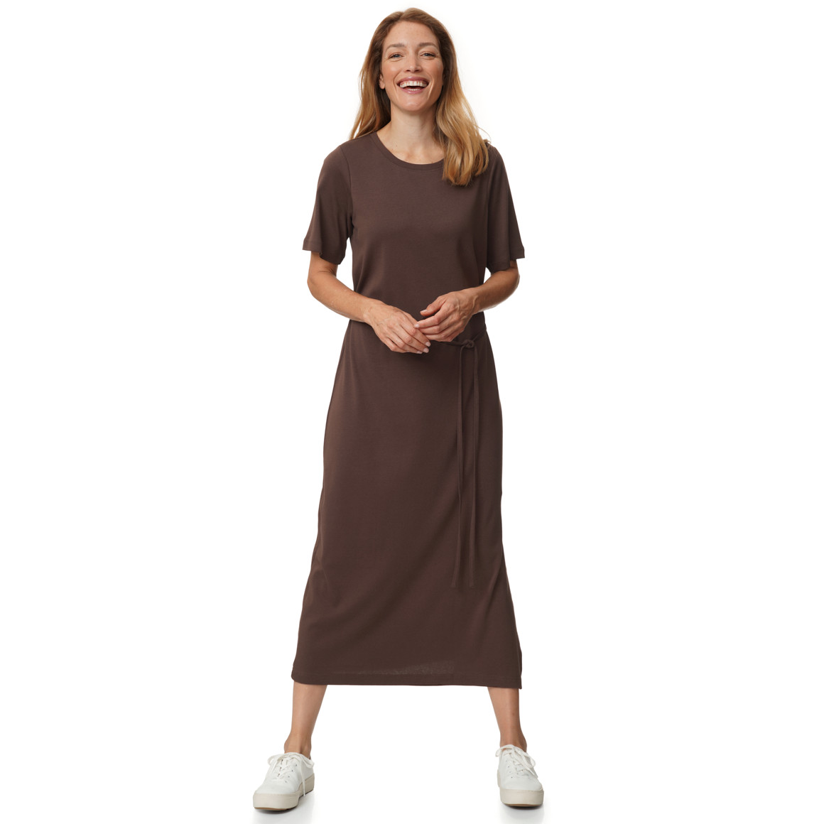 Damen Kleid mit Bindeband