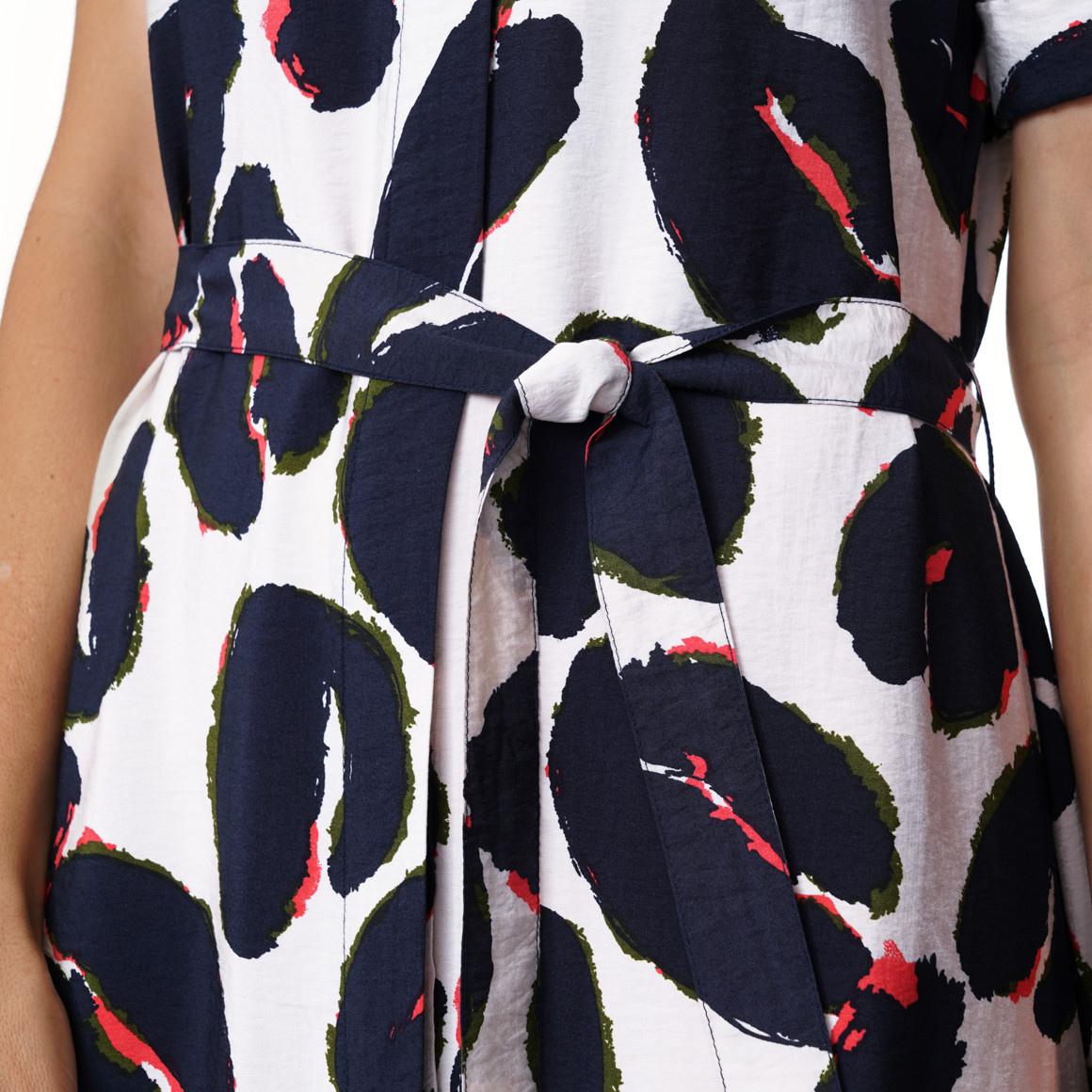 Damen Kleid mit Allover-Muster