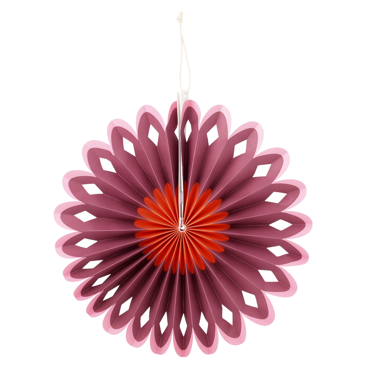 Papierblume zum Aufhängen